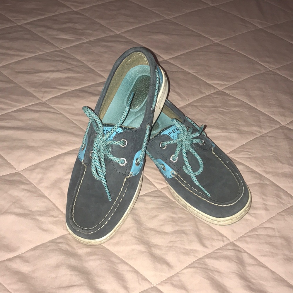 Blue Sperrys